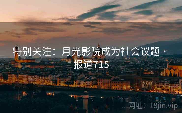 特别关注：月光影院成为社会议题 · 报道715