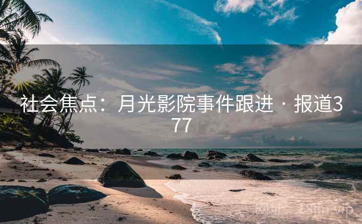 社会焦点：月光影院事件跟进 · 报道377